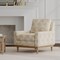 Natural Stain Resistant Performance Pet Friendly Leaves Print Upholstery Fabric by The Yard - SKU: Hogan Beechwood